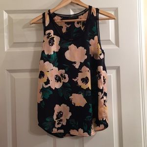 Banana Republic Flower Print Tank Top